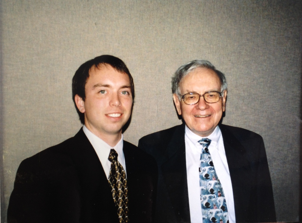 Me with the Oracle of Omaha himself